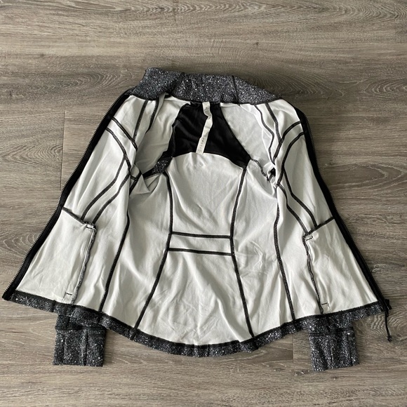 Lululemon Define Jacket Luminesce Splatter Black/ white pattern speckle - Picture 10 of 15